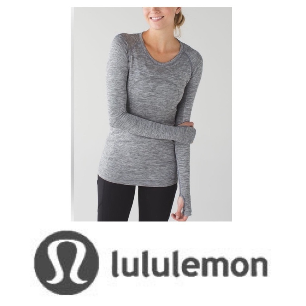 Lululemon Long Sleeve Shirt with Running Club Logo in Size S